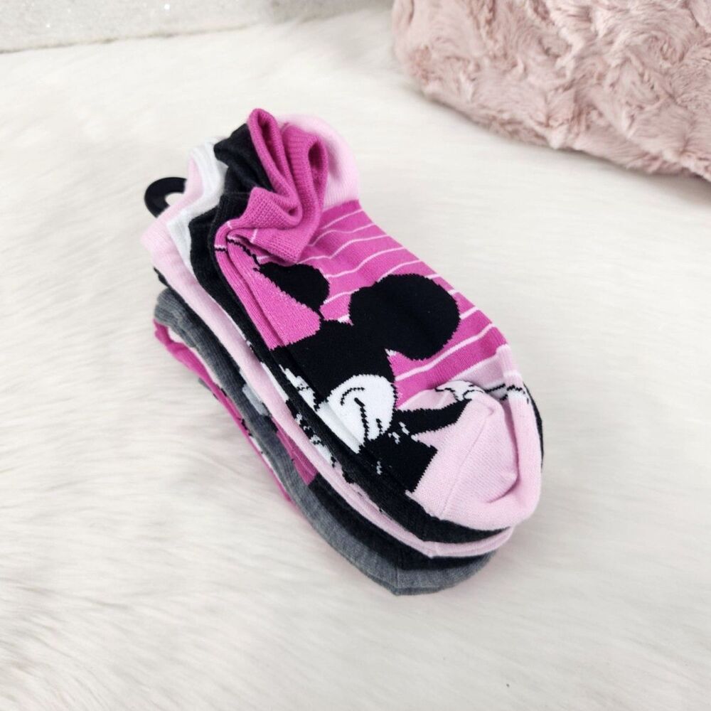 {Minnie Mouse} Pink Socks 9 Pair - Picture 3 of 3